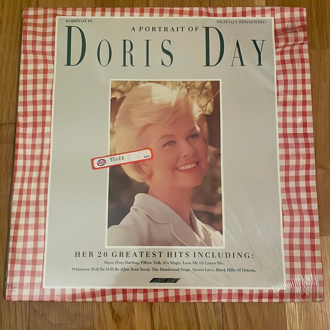 A Portrait Of Doris Day – Her 20 Greatest Hits – Vinyl LP – Gatefold – 1989 – UK