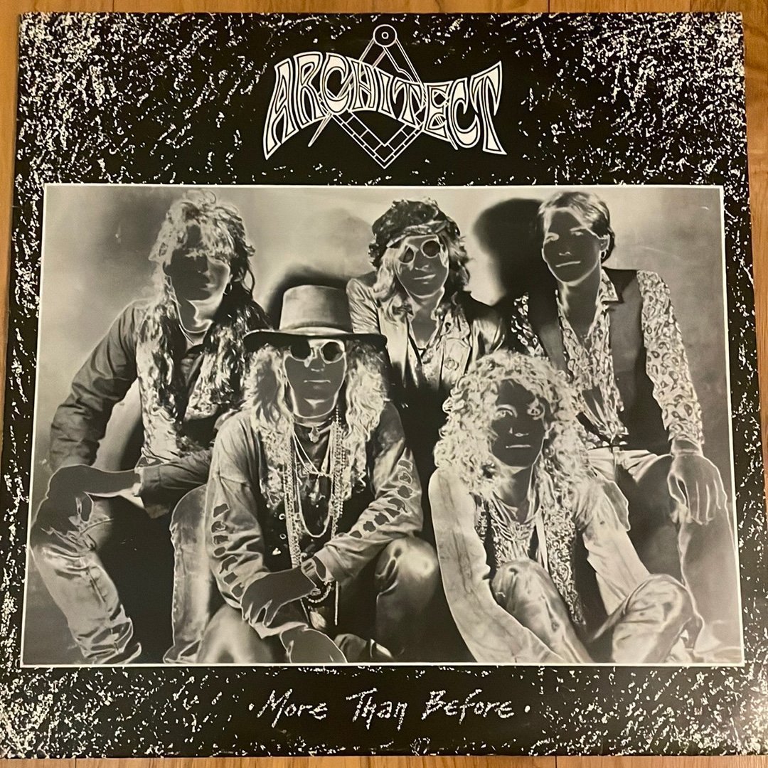 Architect – More Than Before – Vinyl EP 12″ – Klistermärke – 1991 – UK