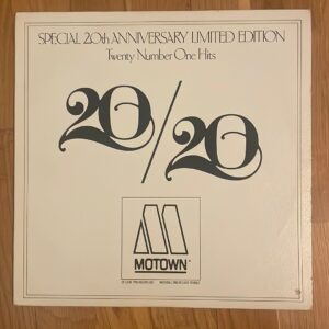 20/20 Motown: Twenty Number One Hits – Vinyl LP – 1980 – Kanada