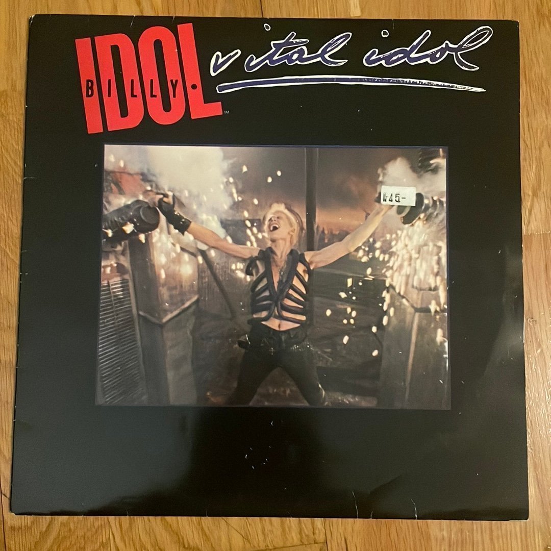 Billy Idol – Vital Idol – Vinyl LP – 1985 – Skandinavien