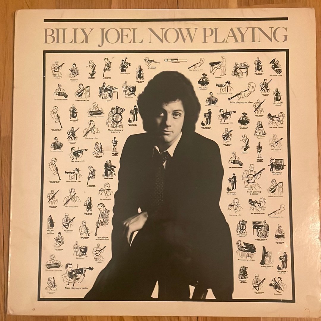 Billy Joel – Now Playing – Vinyl LP – PROMO – BJ1 – 1979 – UK