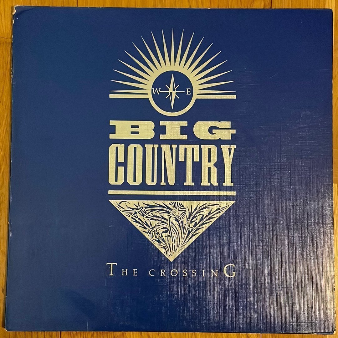 Big Country – The Crossing – Vinyl LP – Strukturerat omslag – 1983 – UK