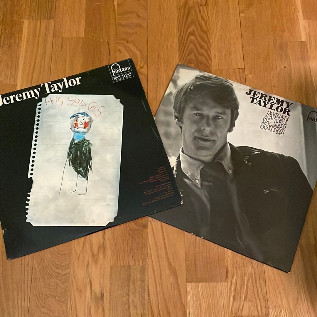 2xJeremy Taylor – His Songs & More Of His Songs – 2xVinyl LP – 1968-69 – UK