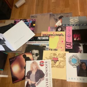 31x 12” Maxi Vinyl – 80/90-tal – Falco, Elton John, Kylie m.fl.