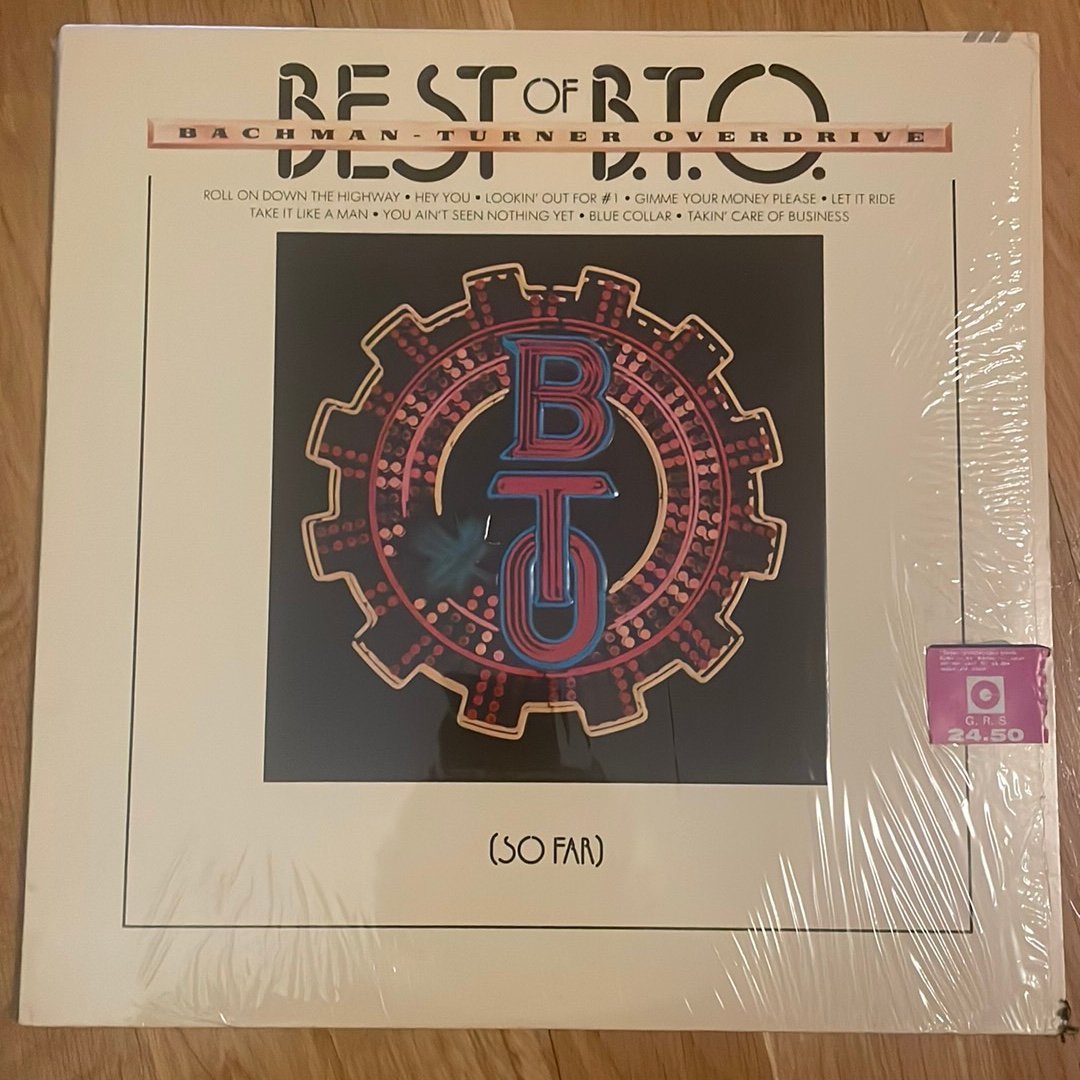 Bachman-Turner Overdrive – Best Of B.T.O. (So Far) – Vinyl LP – 1976 – USA