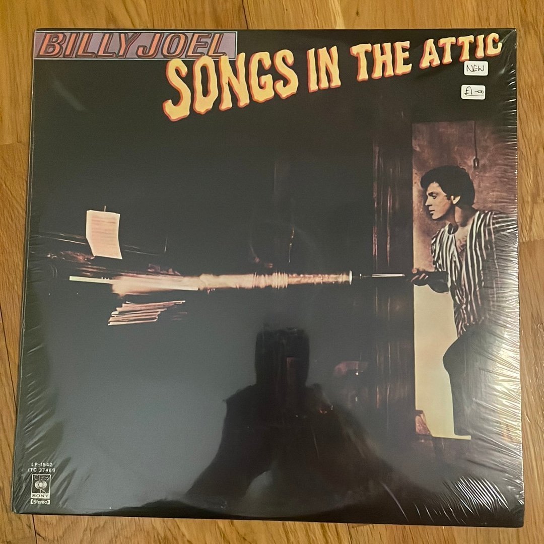 Billy Joel – Songs In The Attic – Vinyl LP – Inplastad !! – RARE – 1981 – PH !
