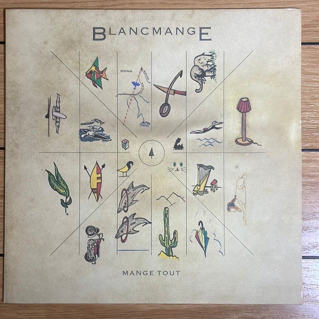 Blancmange – Mange Tout – Vinyl LP – PROMO Stamp – 1984 – UK