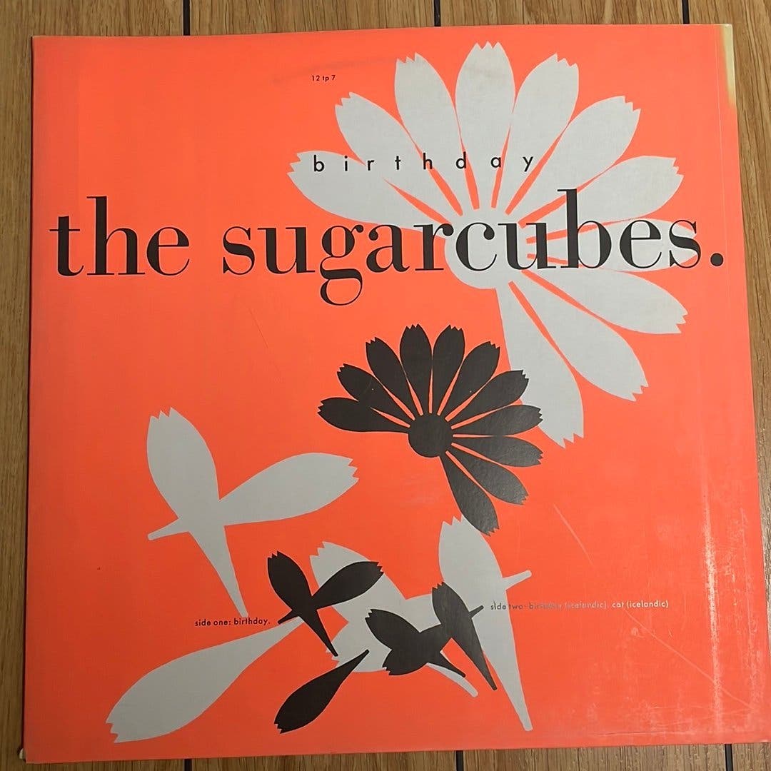 The Sugarcubes – Birthday – Vinyl 12″ – PRESS-info – 1987 – UK